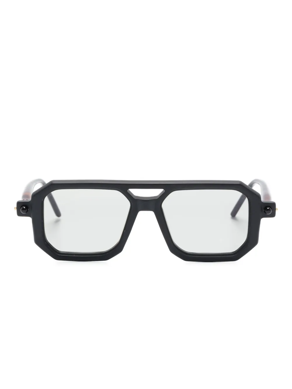 Kuboraum geometric-frame glasses | Black | Image 1
