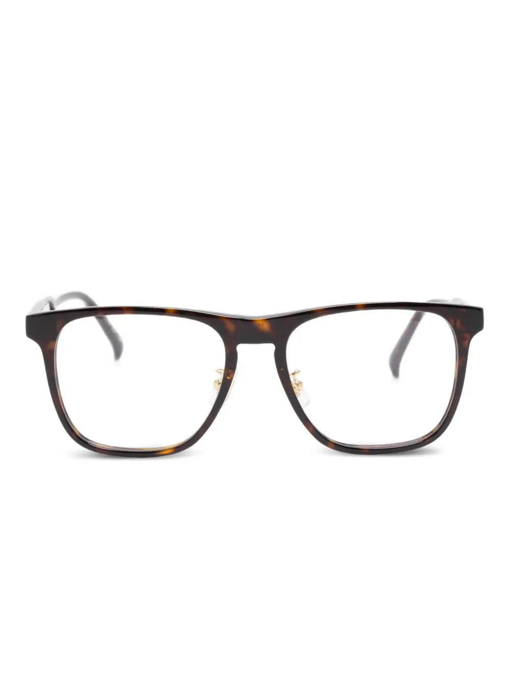 Dunhill lentes con armazón rectangular | marrón | Image 1