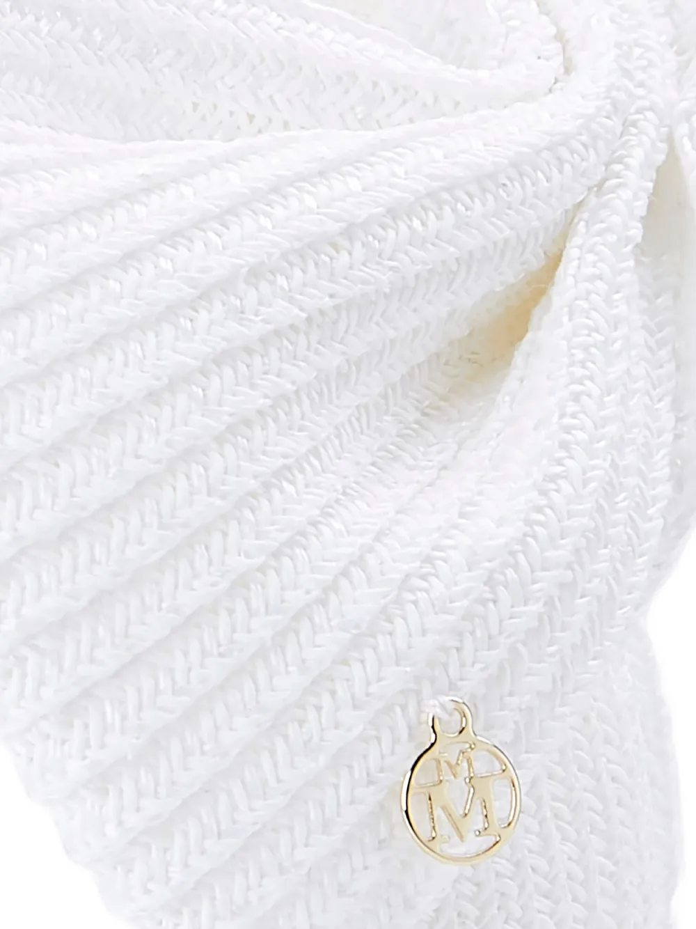 Maison Michel ribbed bow headband | Image 2