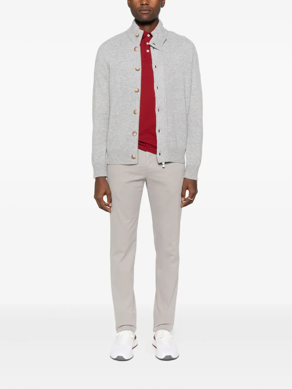 Incotex elasticated-waist trousers | Regular-Fit & Straight Leg Pants | Image 2