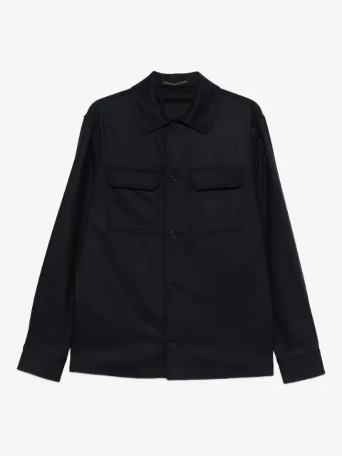 Incotex chest-pocket button shirt