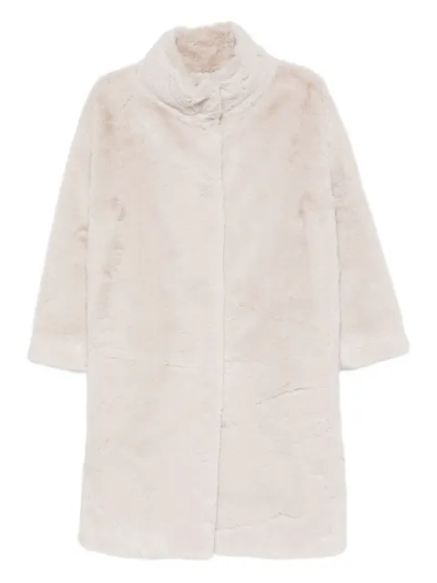 Herno funnel-neck coat
