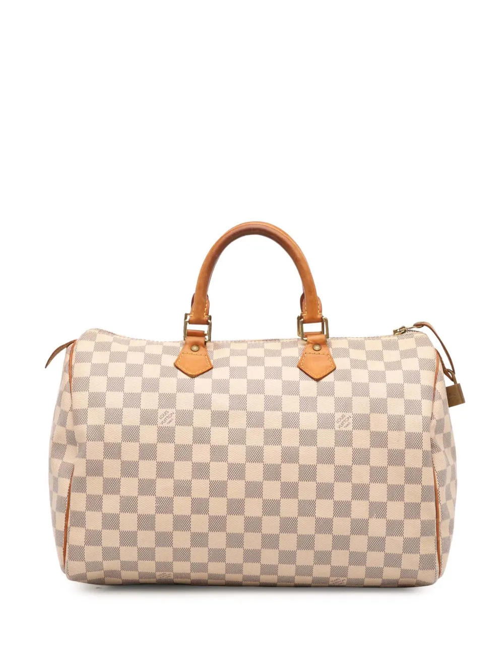Louis Vuitton Pre-Owned 2000-2025 Damier Azur Speedy 35 boston bag - Louis Vuitton Pre-Owned 2000-2025 Damier Azur Speedy 35 boston bag -