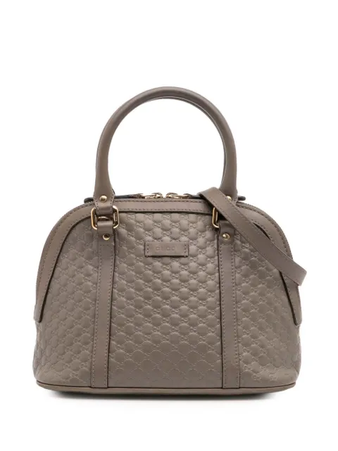 Gucci Pre-Owned 2016-2025 Mini Microguccissima Dome satchel