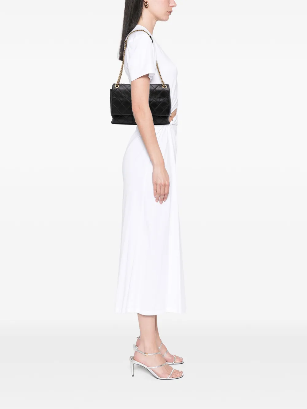 CHANEL Pre-Owned 2012-2013 Large Reissue 2.55 Diamond Debossed Calfskin Cosmos Flap shoulder bag | Pre-Owned | Image 2
