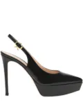Gianvito Rossi 85mm Dasha platform sling pumps - Black