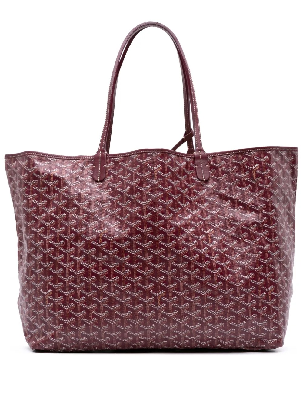 Goyard Pre-Owned 2012 Goyardine Saint Louis PM tote bag | Red | Image 1