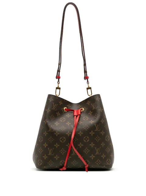 Louis Vuitton Pre-Owned 2017 Monogram Neonoe MM bucket bag