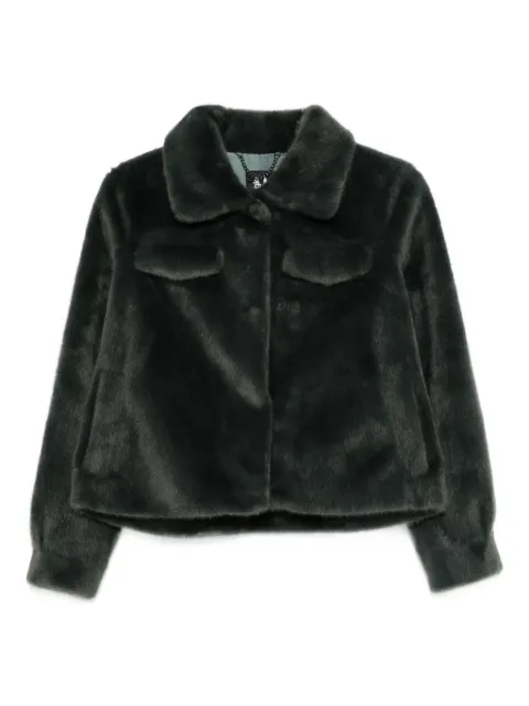 bomboogie faux-fur jacket