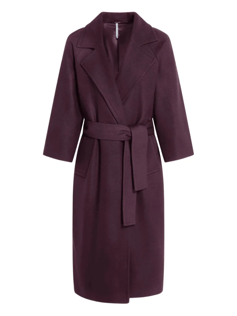 Liviana Conti Wayne belted coat - Purple