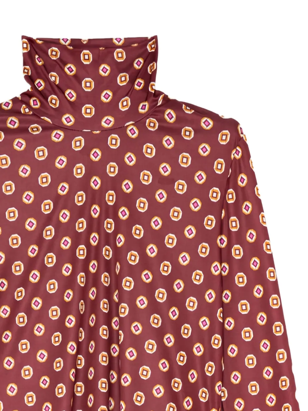 MALIPARMI patterned roll-neck top | Blouses | Image 2