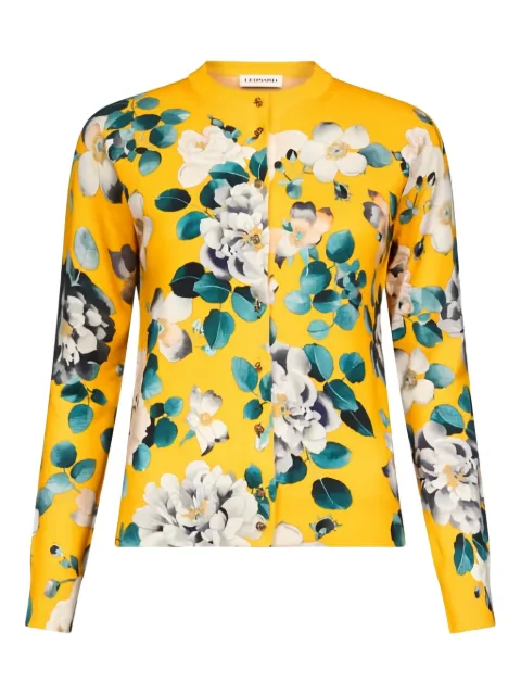 Leonard Orlando floral cardigan