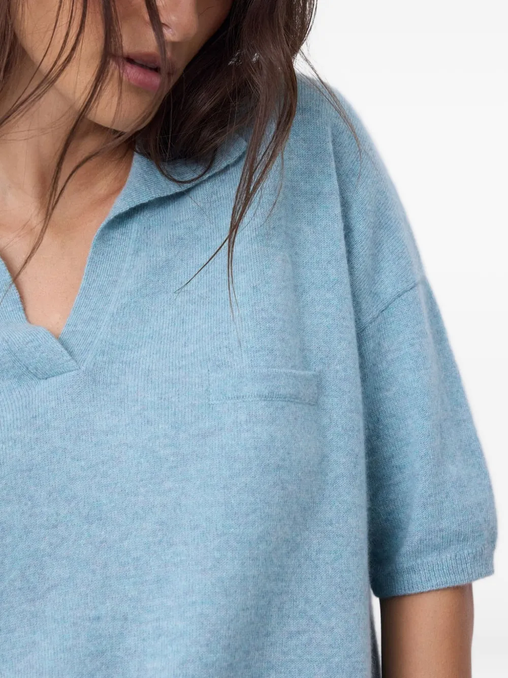 Not Shy Myles polotop Blauw