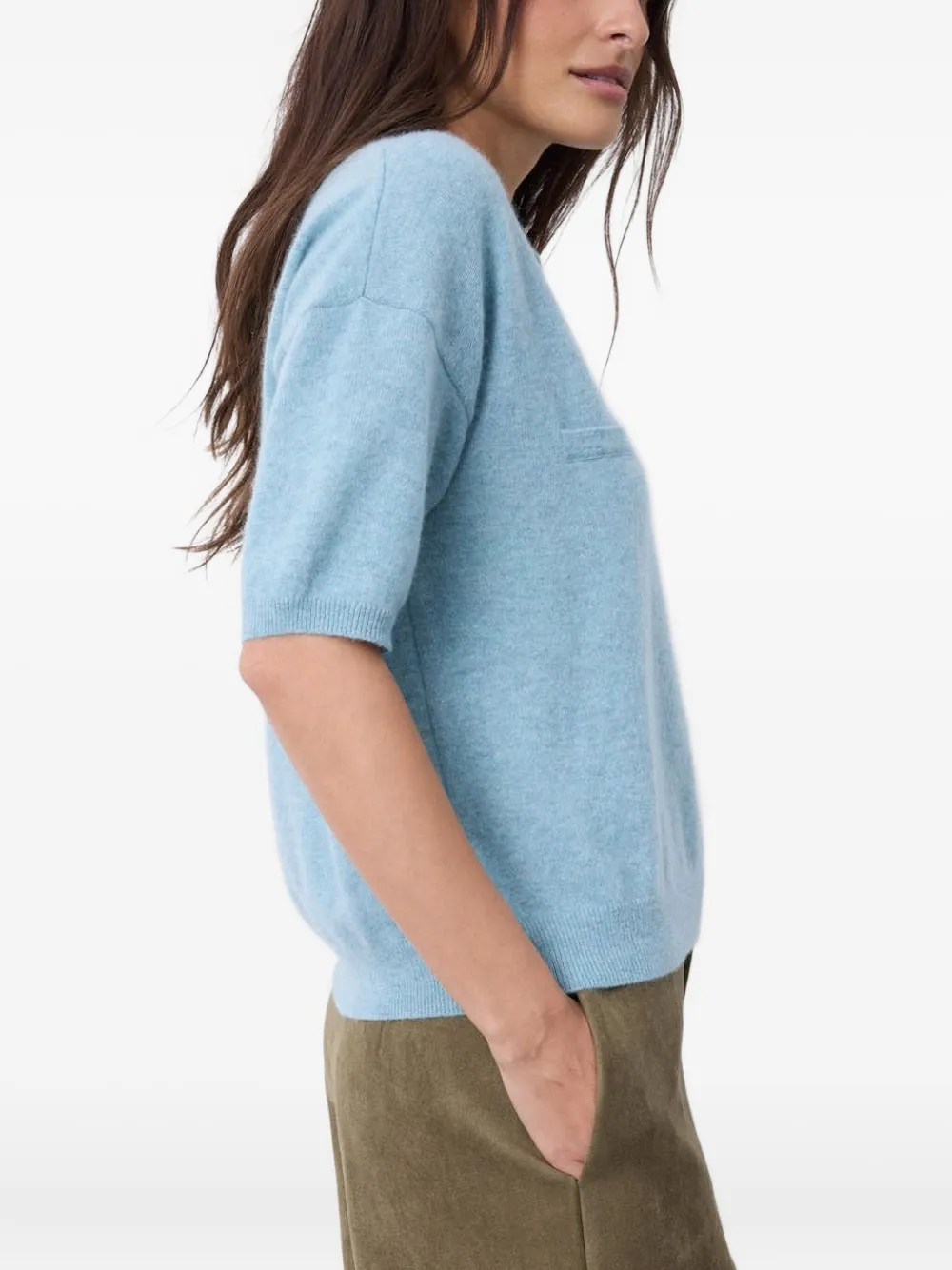 Not Shy Myles polotop Blauw