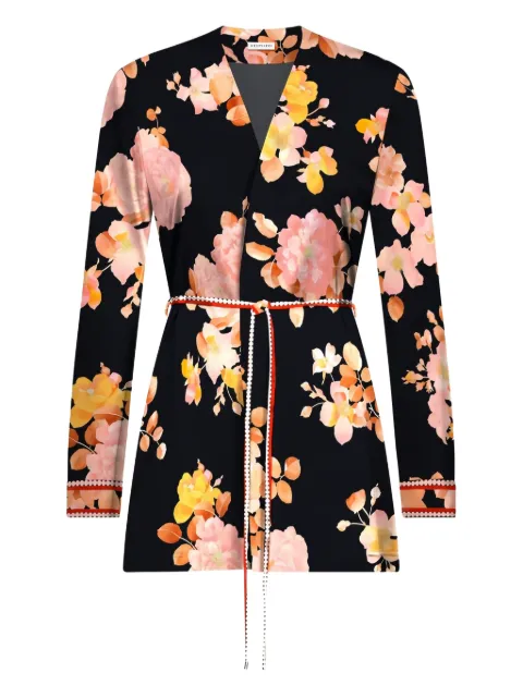 Leonard Glow floral tie jacket