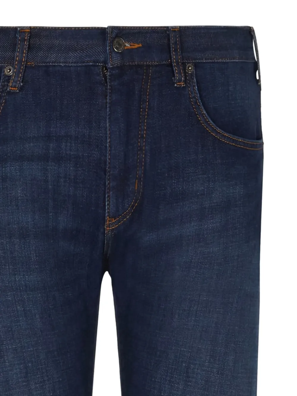 Emporio Armani five-pocket style trouseres - Blauw