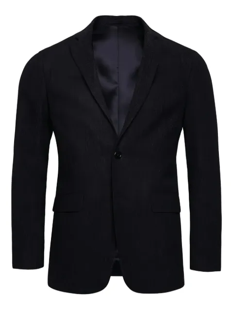 LOJA DAS MEIAS pocket single-button jacket