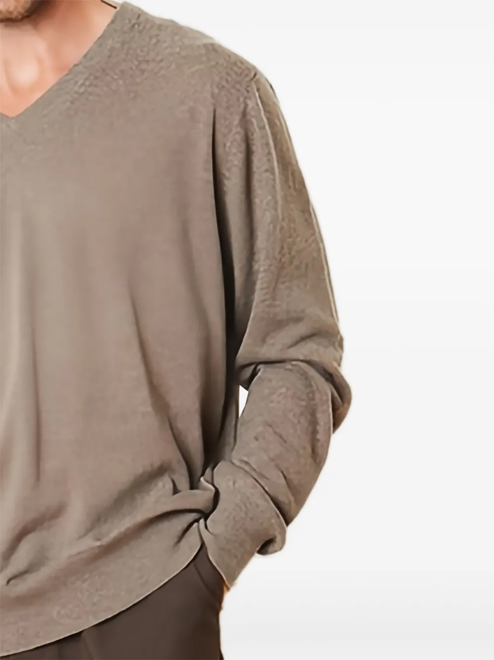 vue sur mer  Halou V-neck T-shirt | T-Shirts | Image 2