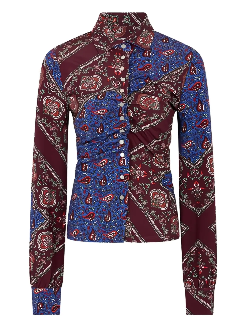 Rabanne paisley-print shirt - Viola