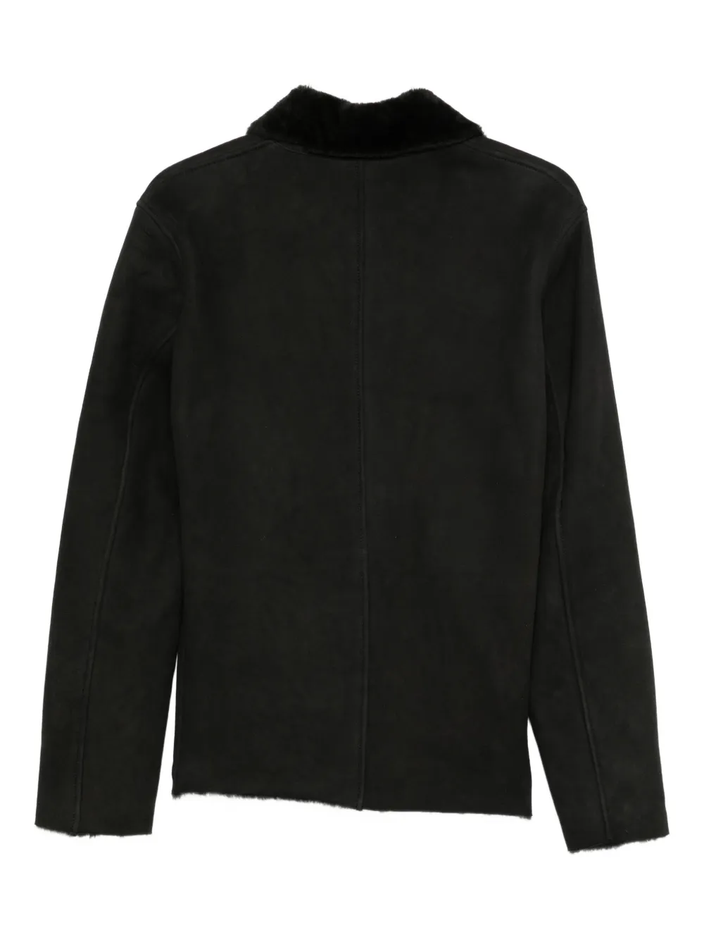 Giorgio Brato veste à col en peau lainée | Vestes en cuir | Image 2