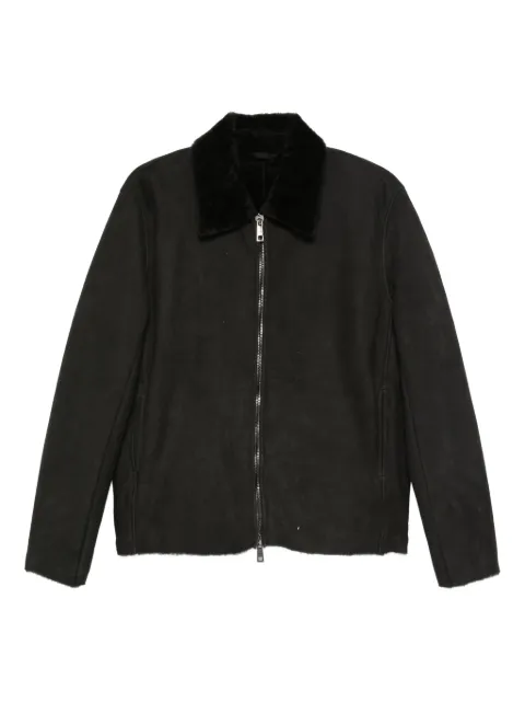 Giorgio Brato shearling-collar jacket
