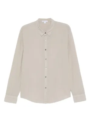 James Perse リネン シャツ | ホワイト | FARFETCH JP