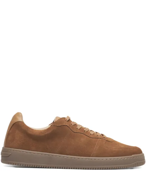 Les Deux suede panelled sneakers