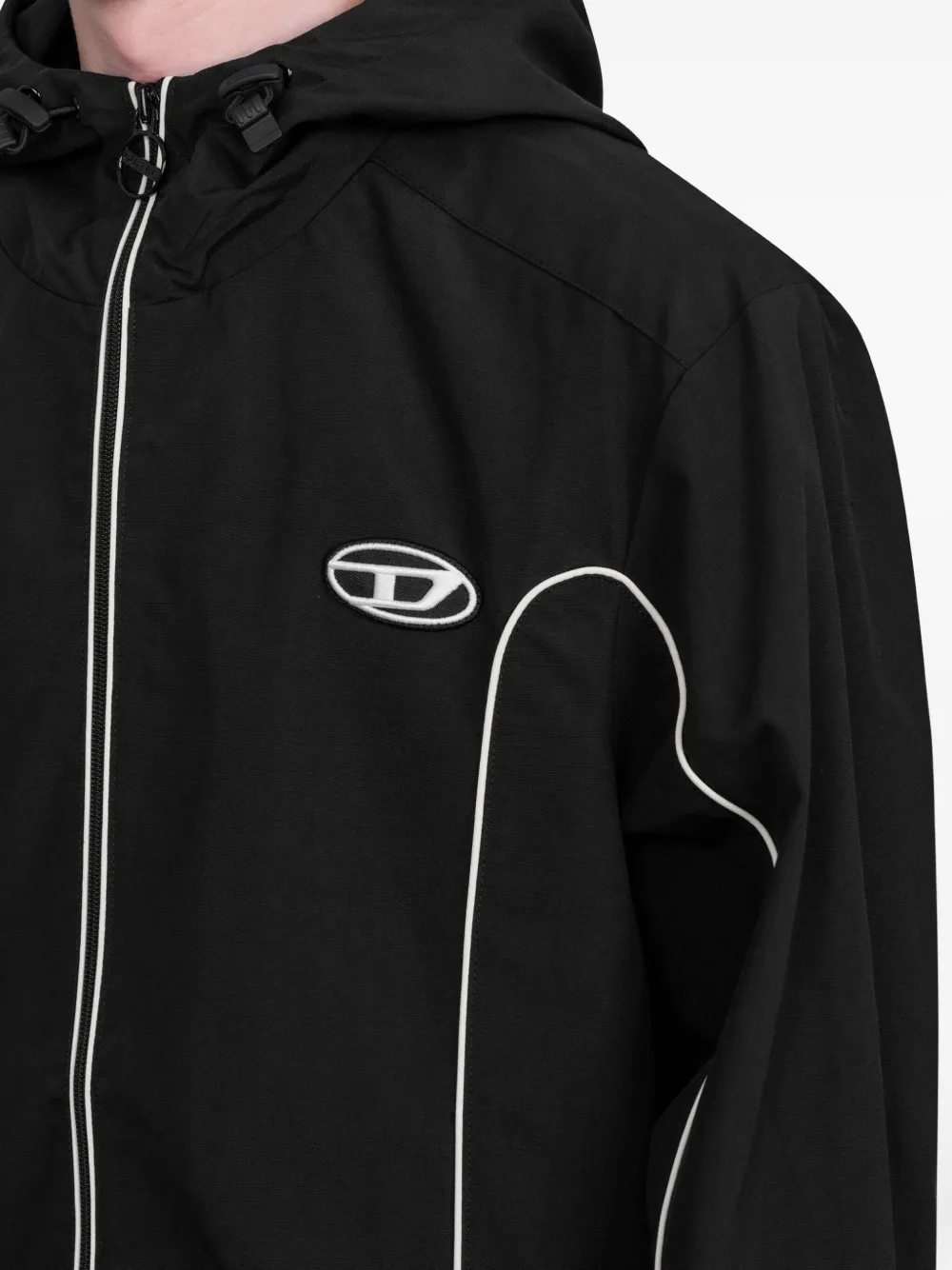 Diesel J-hives Jacket In Black