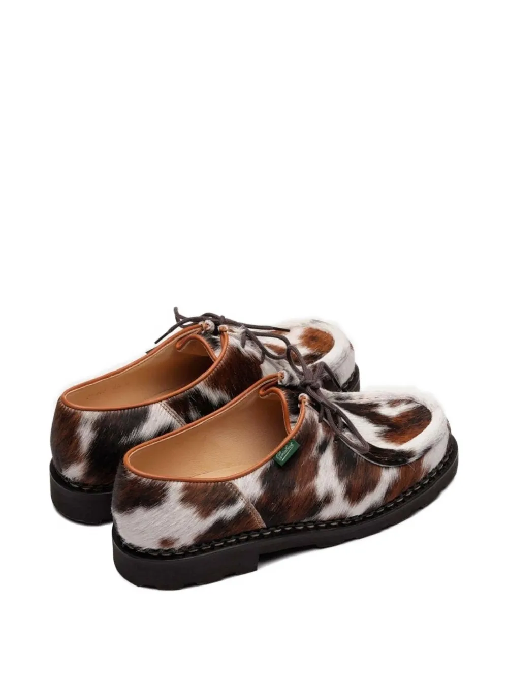 Paraboot Animal-print Sneakers In Brown