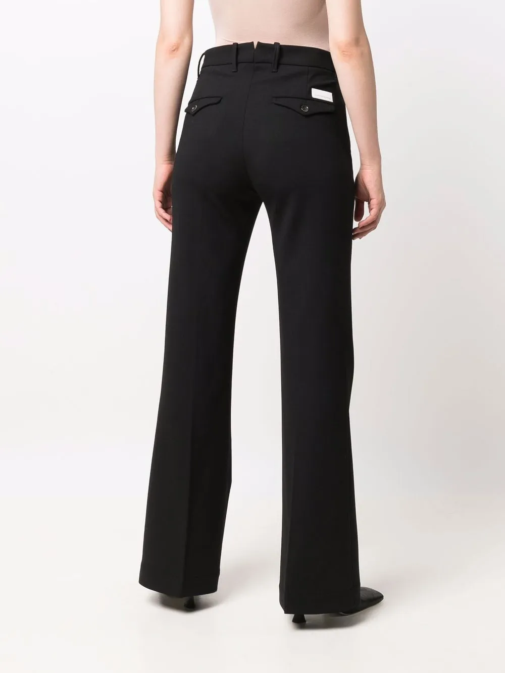Nine In The Morning High waist broek Zwart