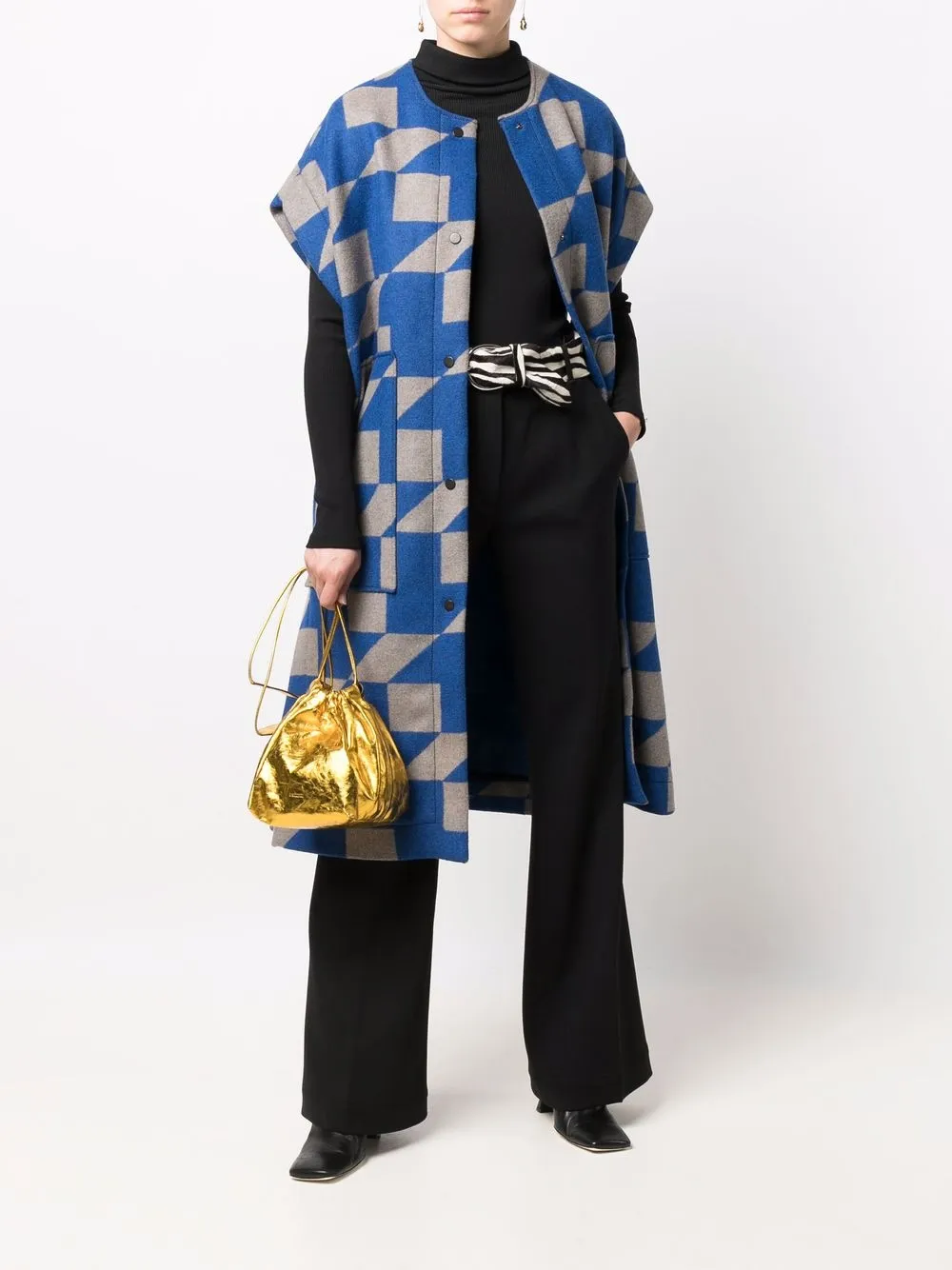 Nine In The Morning high-waisted flared trousers | Flared & Bell-Bottom Pants | Image 2