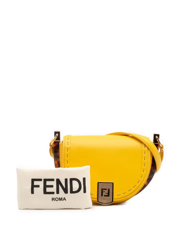 Fendi Pre-Owned 2010-2025 レザー ムーンライト ショルダーバッグ