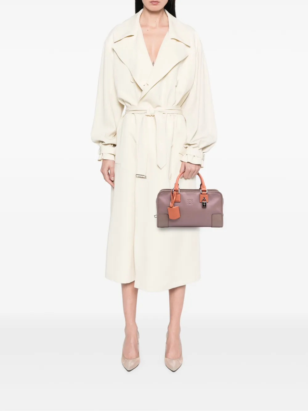 Loewe Pre-Owned 2014 Tricolor Leather Amazona 28 handbag | Pre-Owned | Image 2
