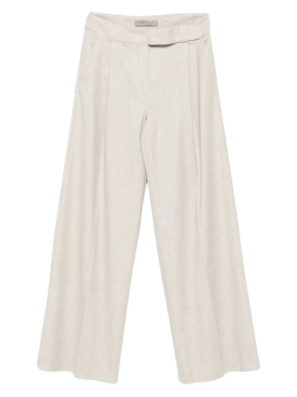 D.Exterior pleated trousers | Neutrals | Image 1