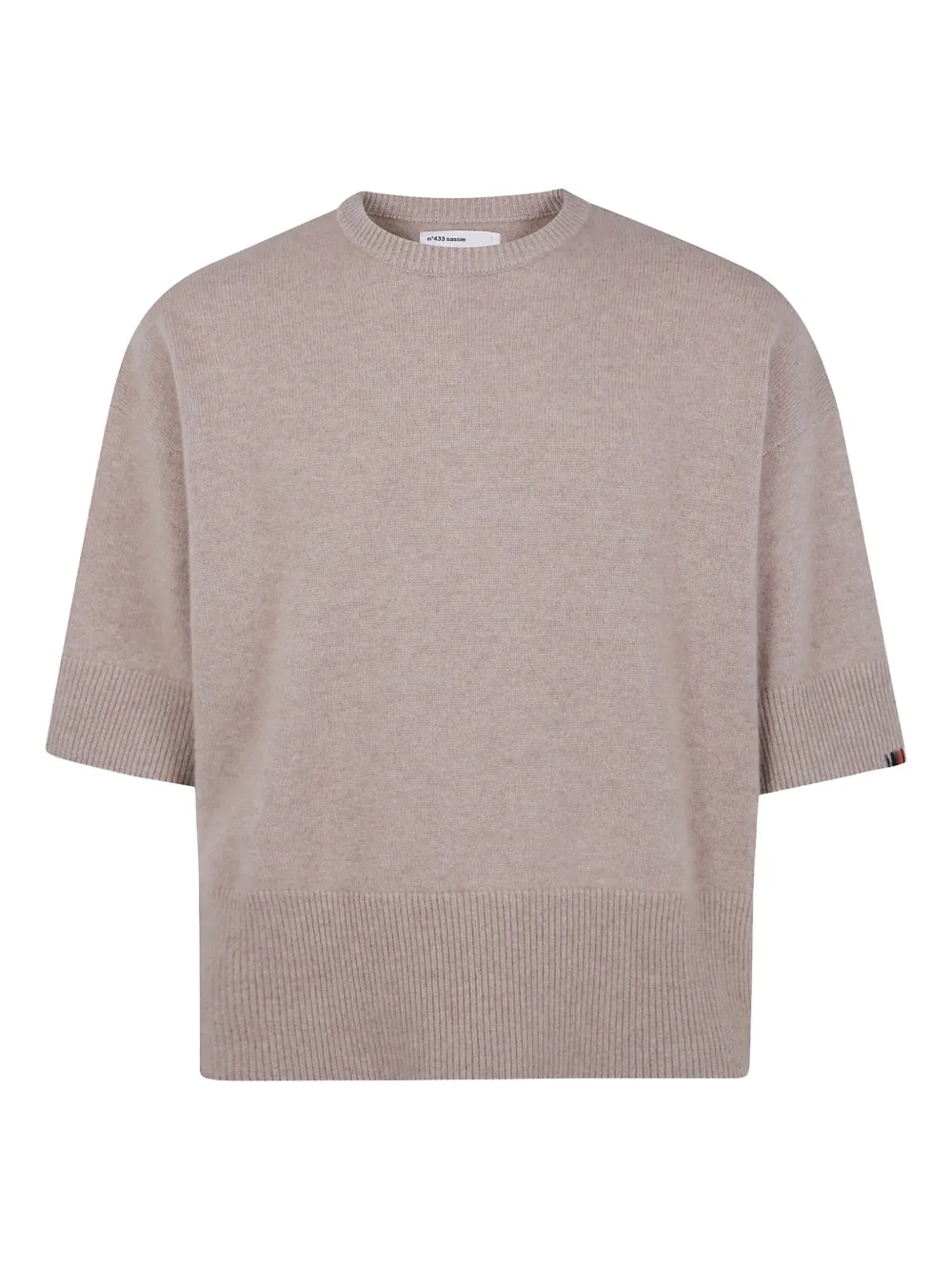 Extreme Cashmere Sassie Short-sleeve T-shirt In Neutral