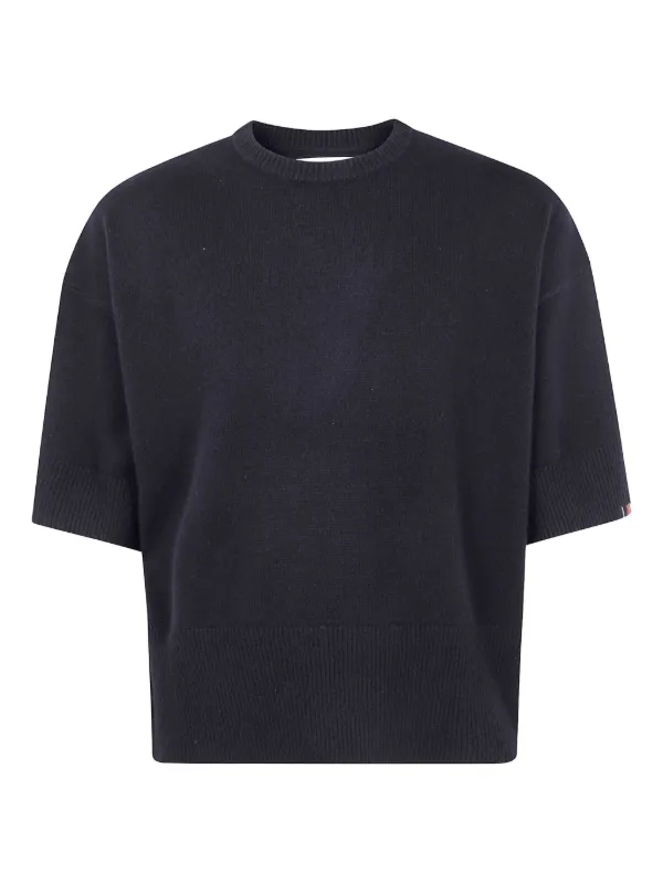 Extreme Cashmere Short-sleeve T-shirt in Black