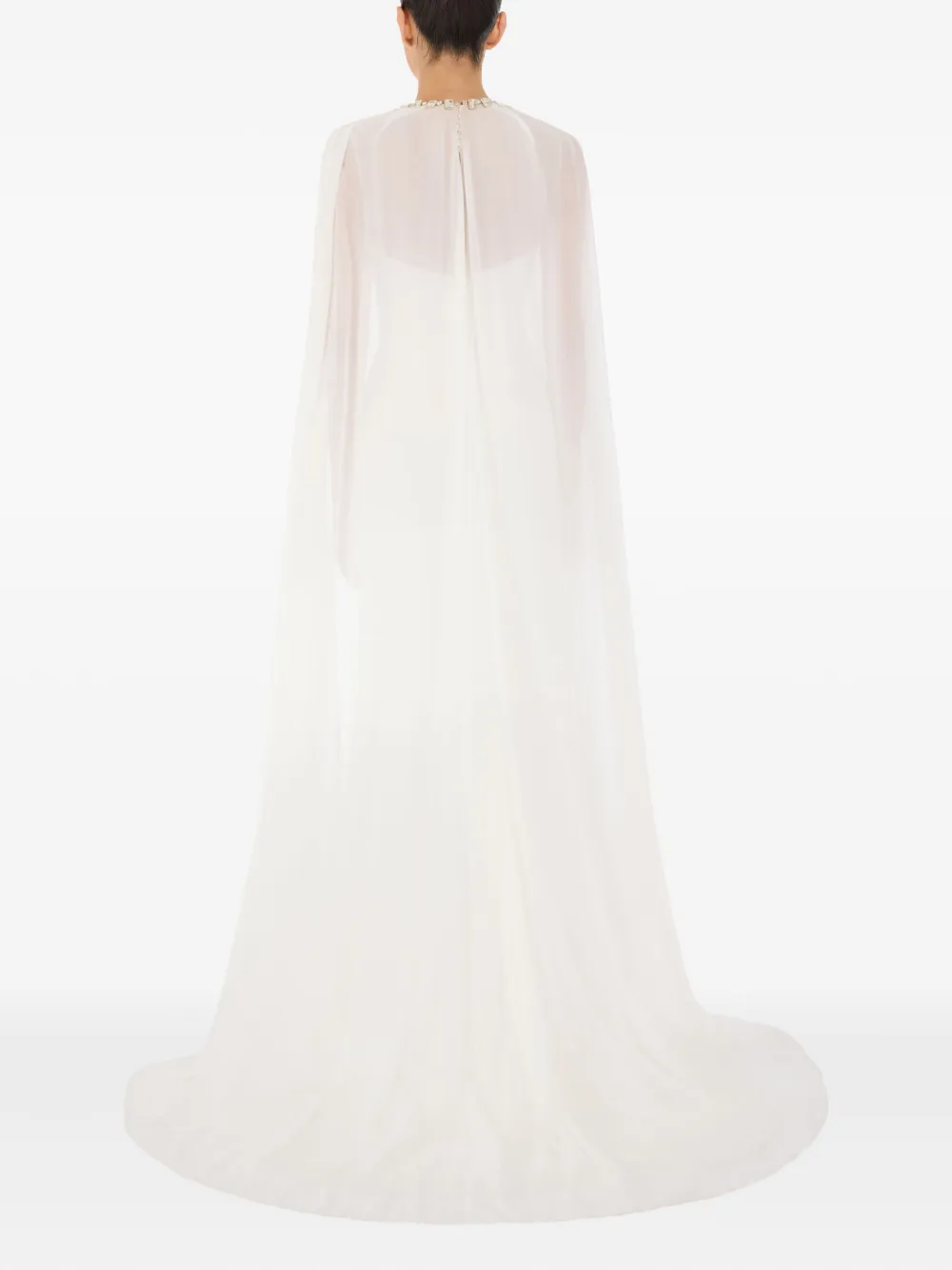 Jenny Packham Dream Catcher verfraaide maxi-jurk Beige