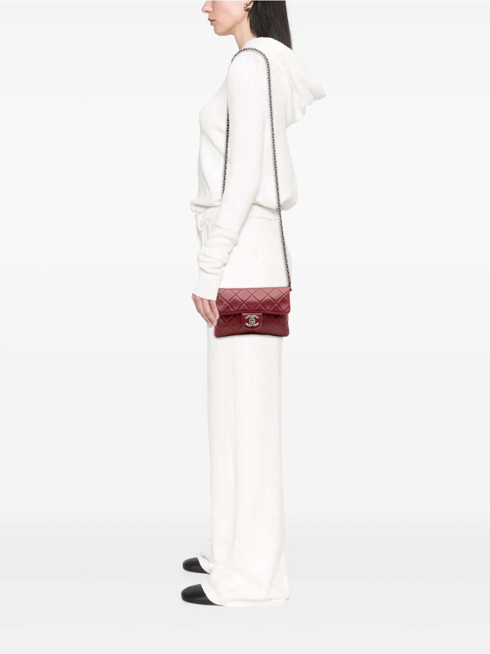 CHANEL Pre-Owned 2012-2013 Mini Lambskin Mineral Nights Flap crossbody bag | Pre-Owned | Image 2