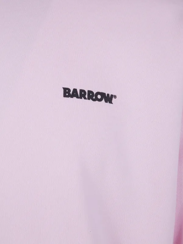 BARROW ロゴ スウェットシャツ | ピンク | FARFETCH JP