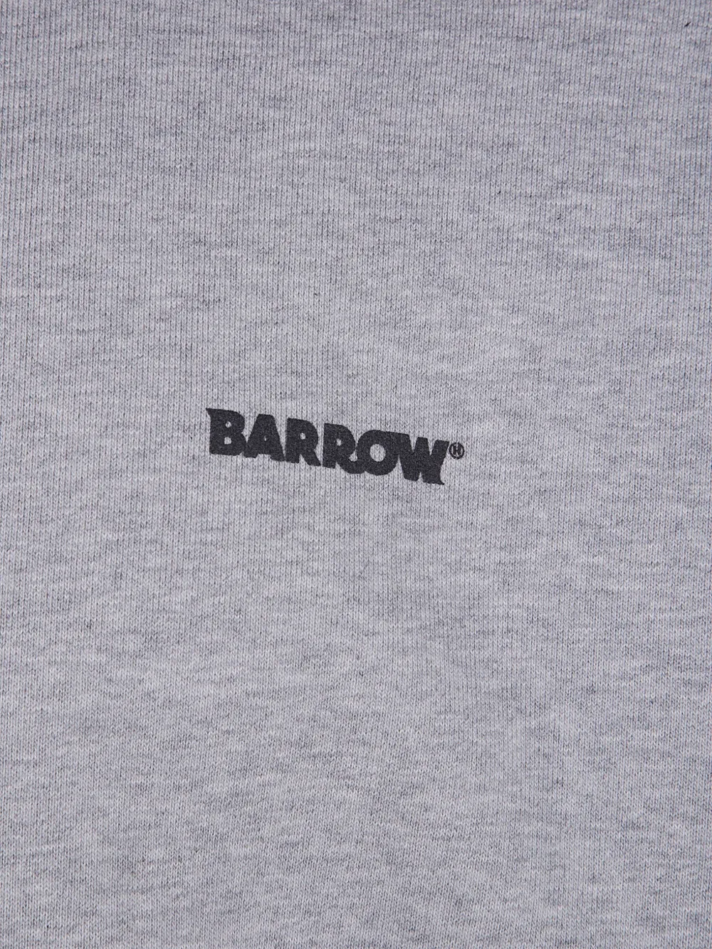 Barrow Logo-print Sweatshirt In Gray