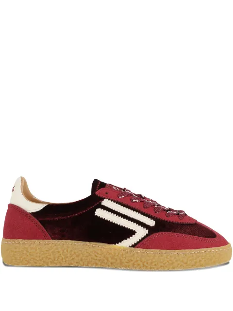 Puraai tenis con paneles de terciopelo