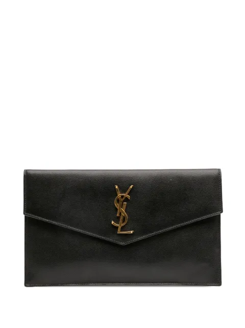 Saint Laurent Pre-Owned 2019 Grain de Poudre Uptown Pouch clutch bag
