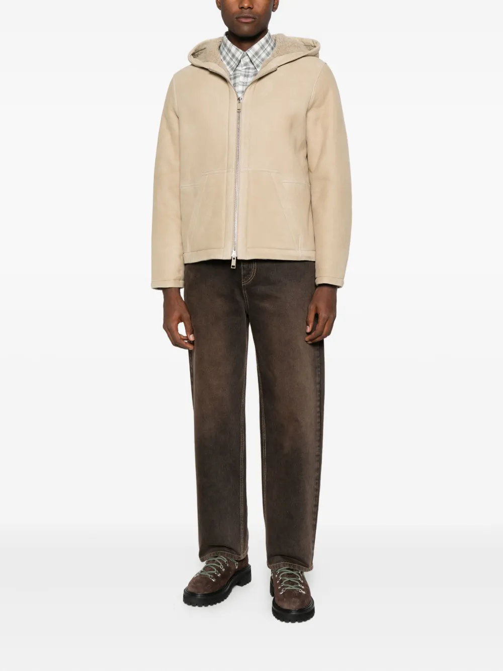 Yves Salomon hooded zip-up jacket | Hooded Jackets | Image 2