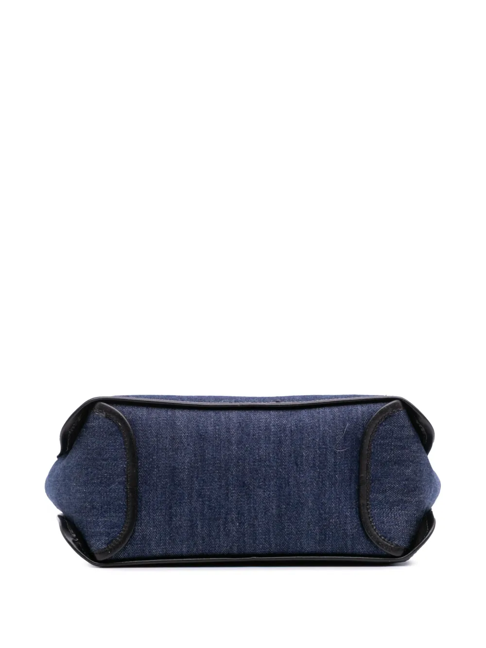 Pre-owned Givenchy 2020 Mini Denim Bond Shopper Tote Satchel In Blue