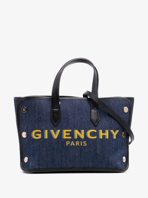 Givenchy Pre-Owned 2020 Mini Denim Bond Shopper Tote satchel