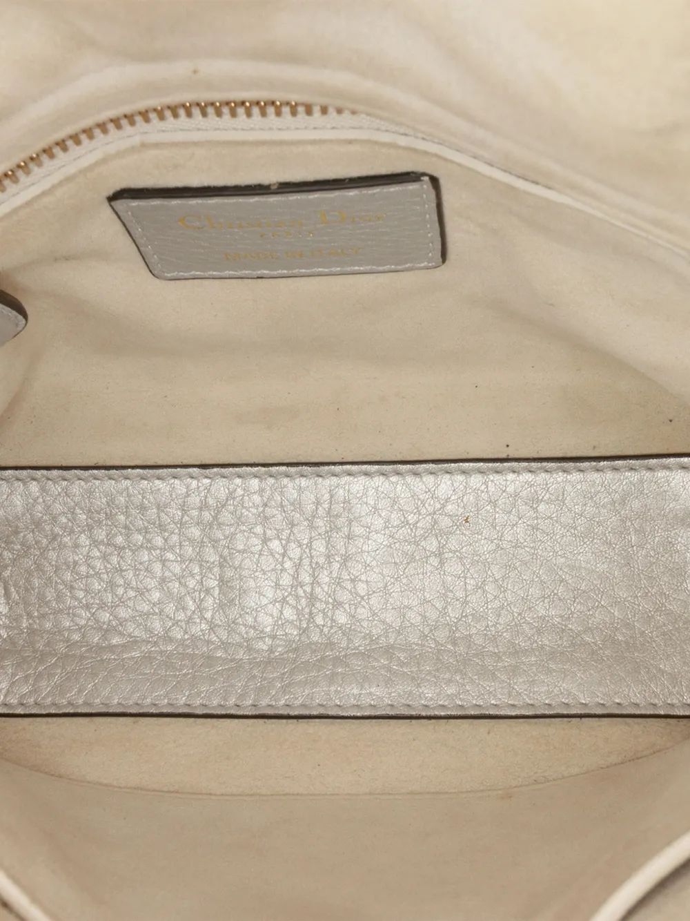 2017 Mini Metallic Grained Calfskin Cannage Lady Dior Satchel