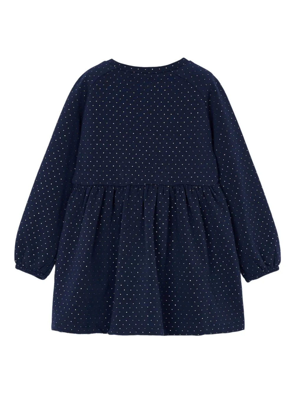 Mayoral flower-appliqué fleece dress | Girls Casual Dresses | Image 2
