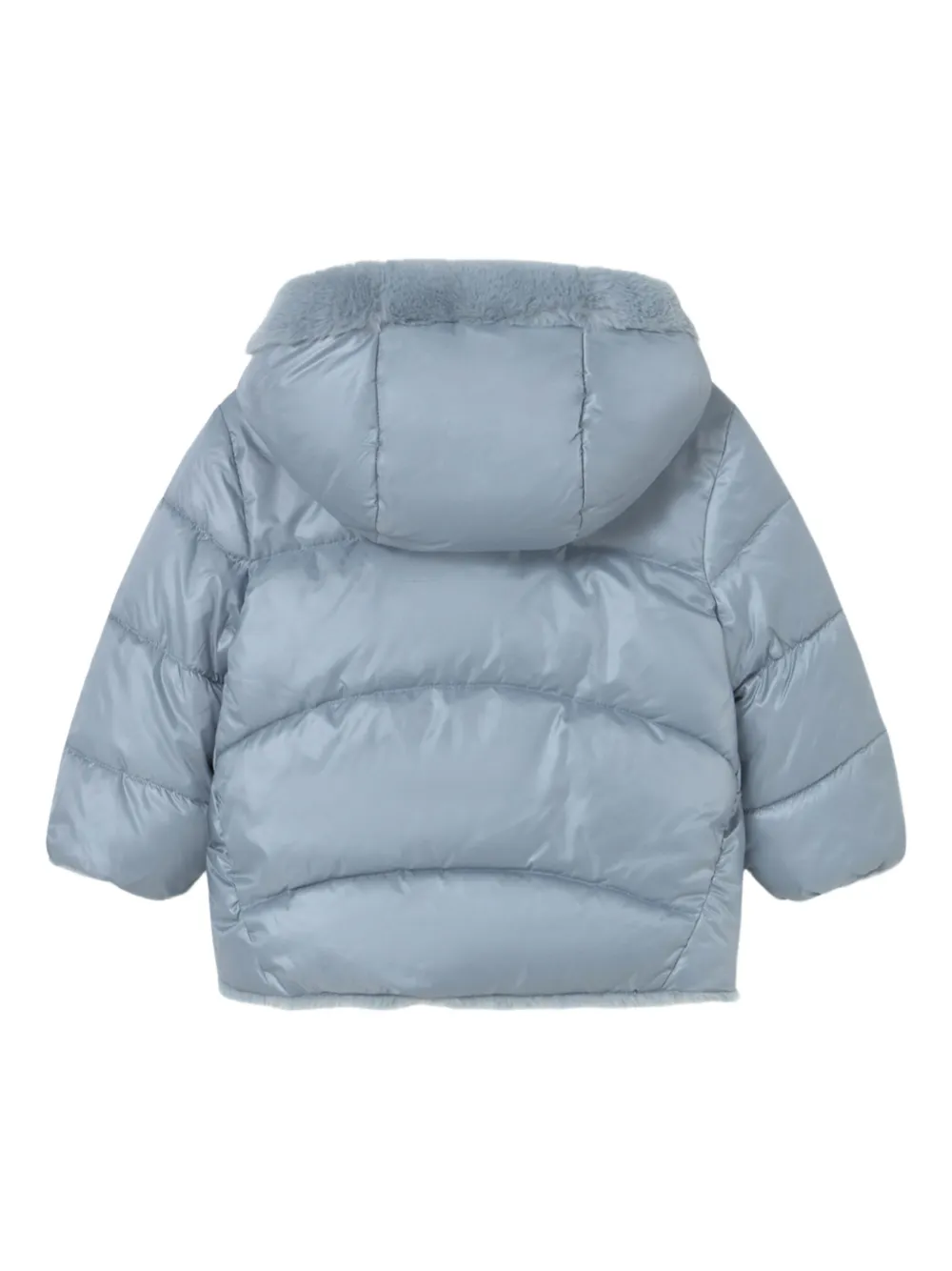 Mayoral Reversible Padded Jacket In Blue