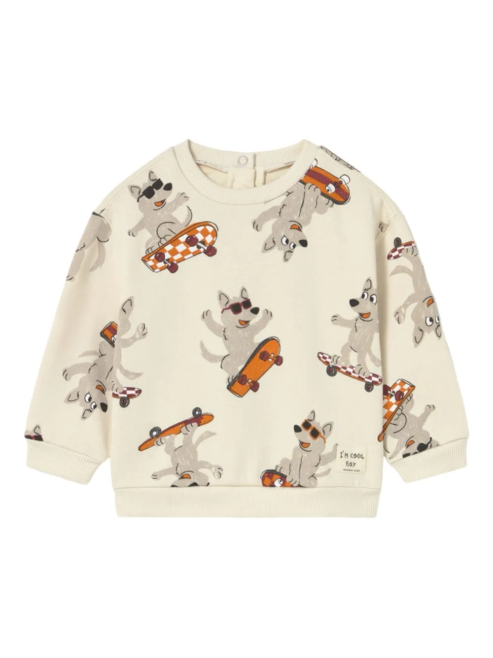 Mayoral printed sweatshirt | Neutrals | Image 1