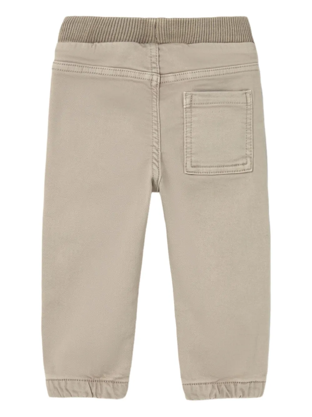 Mayoral Twill Jogger In Neutral